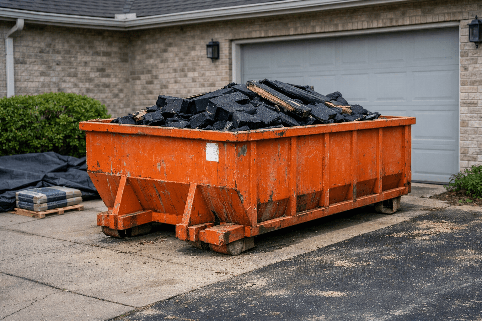 10-yard dumpster rental Hendersonville TN for home cleanouts